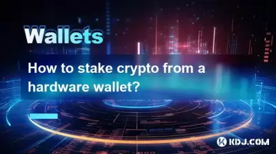 Comment mettre la crypto à partir d'un portefeuille matériel?