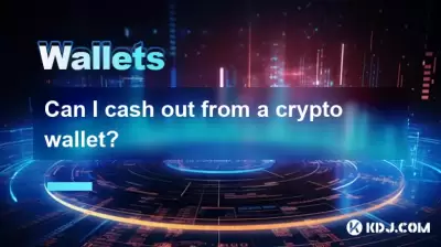 Puis-je encaisser un portefeuille cryptographique?