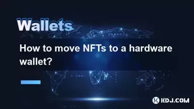 Comment déplacer les NFT vers un portefeuille matériel?