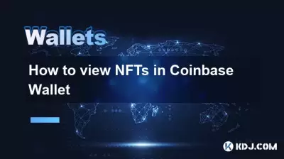 Comment voir les NFT dans le portefeuille Coinbase