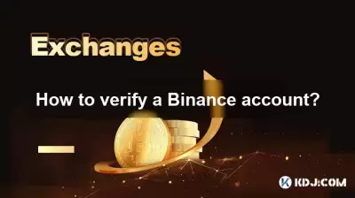 How to verify a Binance account?