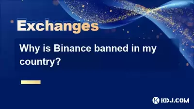 Why is Binance banned in my country?