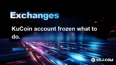 KuCoin account frozen what to do.
