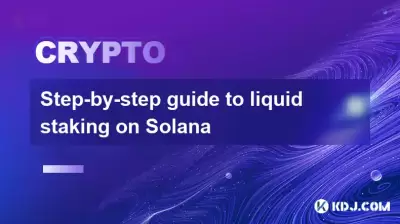Guide étape par étape sur le jalon liquide sur Solana Guide étape par étape sur le jalon liquide sur Solana