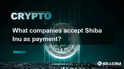Welche Unternehmen akzeptieren Shiba Inu als Zahlung? Welche Unternehmen akzeptieren Shiba Inu als Zahlung?