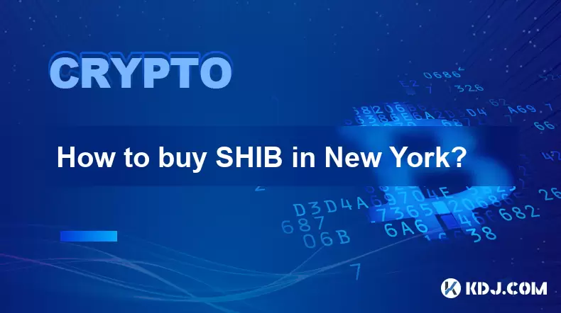 How to buy SHIB in New York? How to buy SHIB in New York?