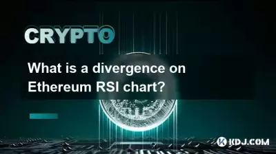 What is a divergence on Ethereum RSI chart?