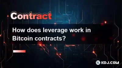 How does leverage work in Bitcoin contracts?