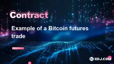 Example of a Bitcoin futures trade
