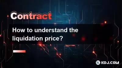 How to understand the liquidation price?