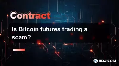 Is Bitcoin futures trading a scam?