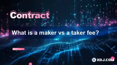 What is a maker vs a taker fee?