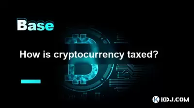 How is cryptocurrency taxed?