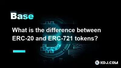 What is the difference between ERC-20 and ERC-721 tokens?