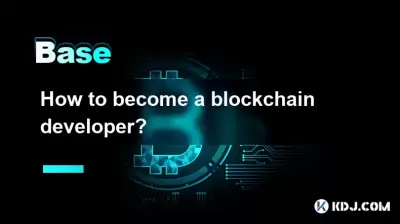 How to become a blockchain developer?