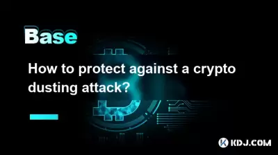 How to protect against a crypto dusting attack?