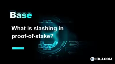 What is slashing in proof-of-stake?