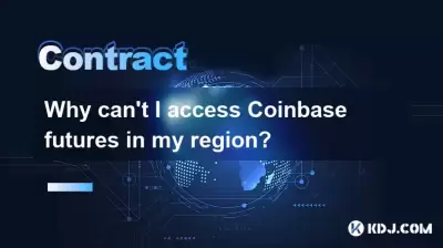 Why can't I access Coinbase futures in my region?