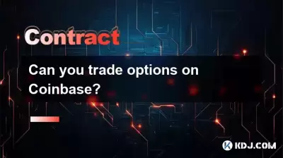 Can you trade options on Coinbase?