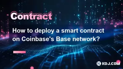 How to deploy a smart contract on Coinbase's Base network?