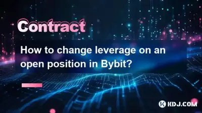 How to change leverage on an open position in Bybit?