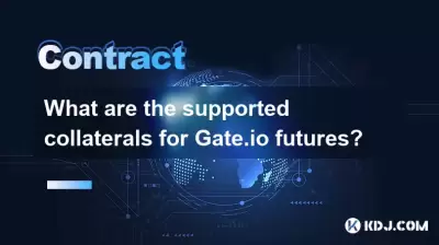 GATE.IO FUTURES의 지원되는 담보는 무엇입니까?
