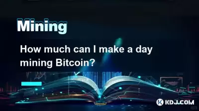 Wie viel kann ich einen Tagesabbau Bitcoin verdienen? Wie viel kann ich einen Tagesabbau Bitcoin verdienen?
