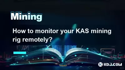 如何遠程監視您的KAS開採鑽機？