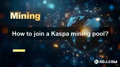 How to join a Kaspa mining pool? How to join a Kaspa mining pool?