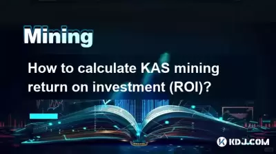 How to calculate KAS mining return on investment (ROI)? How to calculate KAS mining return on investment (ROI)?