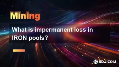 What is impermanent loss in IRON pools? What is impermanent loss in IRON pools?