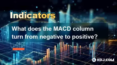 MACD列从负面变为正变为什么？