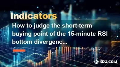 15分間のRSIボトムの発散 +タイムシェアリング移動平均の5分間のブレークスルーの短期購入ポイントを判断する方法は？