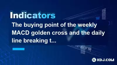 每周MACD Golden Cross的购买点和每日界限穿过Bollinger乐队的中间 每周MACD Golden Cross的购买点和每日界限穿过Bollinger乐队的中间