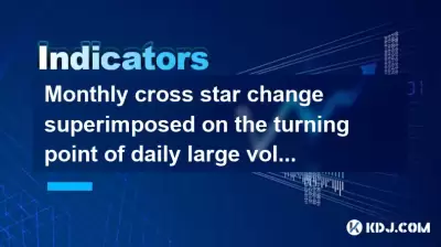 每天的每日大卷突破的转折点叠加的月度越星变化