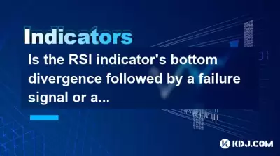 RSI指示器的底部差异是故障信号还是第二个底部底线? RSI指示器的底部差异是故障信号还是第二个底部底线?