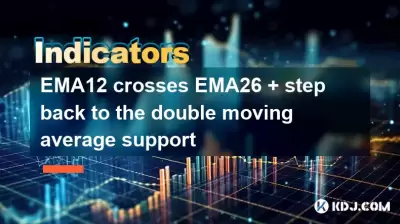 EMA12越过EMA26 +退后到双移动平均支撑