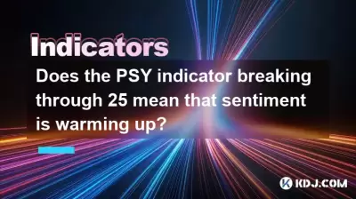 Bedeutet der PSY -Indikator, der 25 durchbricht, dass sich das Gefühl erwärmt?