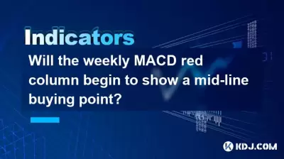 Wird die wöchentliche MACD Red-Spalte einen Mittelkaufpunkt zeigen?