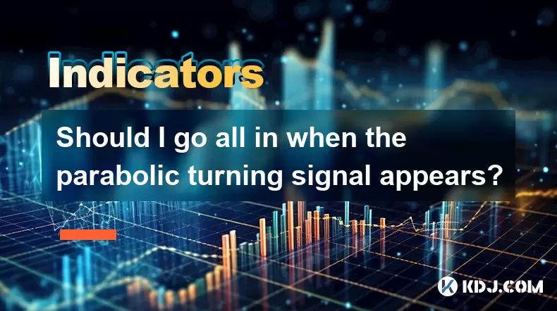 Should I go all in when the parabolic turning signal appears? Should I go all in when the parabolic turning signal appears?