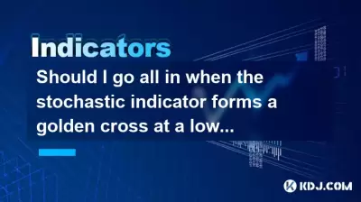 Sollte ich alles hineingehen, wenn der stochastische Indikator ein goldenes Kreuz auf niedrigem Niveau bildet?
