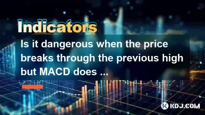 当价格突破以前的高位，但MACD没有设定新的高位时，这是否危险？