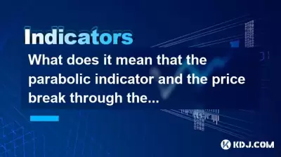 抛物线指标和价格下跌的含义是什么意思？