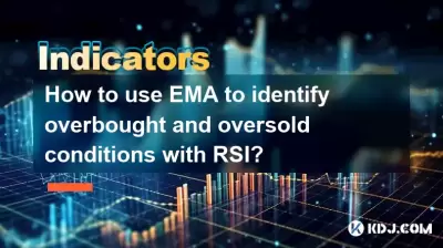 Wie kann ich EMA verwenden, um überkaufte und überverkaufte Bedingungen mit RSI zu identifizieren?