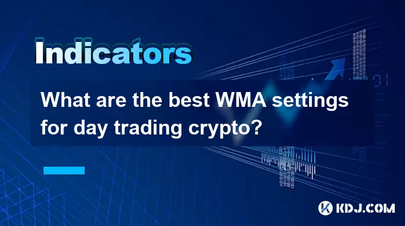 Quels sont les meilleurs paramètres WMA pour Day Trading Crypto? Quels sont les meilleurs paramètres WMA pour Day Trading Crypto?
