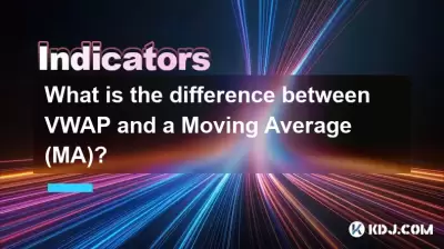 Was ist der Unterschied zwischen VWAP und einem gleitenden Durchschnitt (MA)?