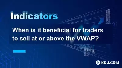 Wann ist es für Händler von Vorteil, an oder über der VWAP zu verkaufen?