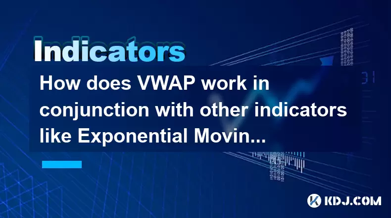 VWAP如何與其他指標(例如指數移動平均值(EMA))一起工作? VWAP如何與其他指標(例如指數移動平均值(EMA))一起工作?