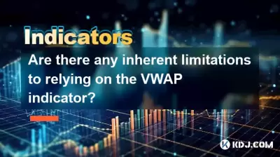 VWAPインジケーターに依存することに固有の制限はありますか？