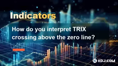 您如何解释零线以上的Trix交叉？